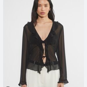 Aritzia Wilfred Frenchy Top